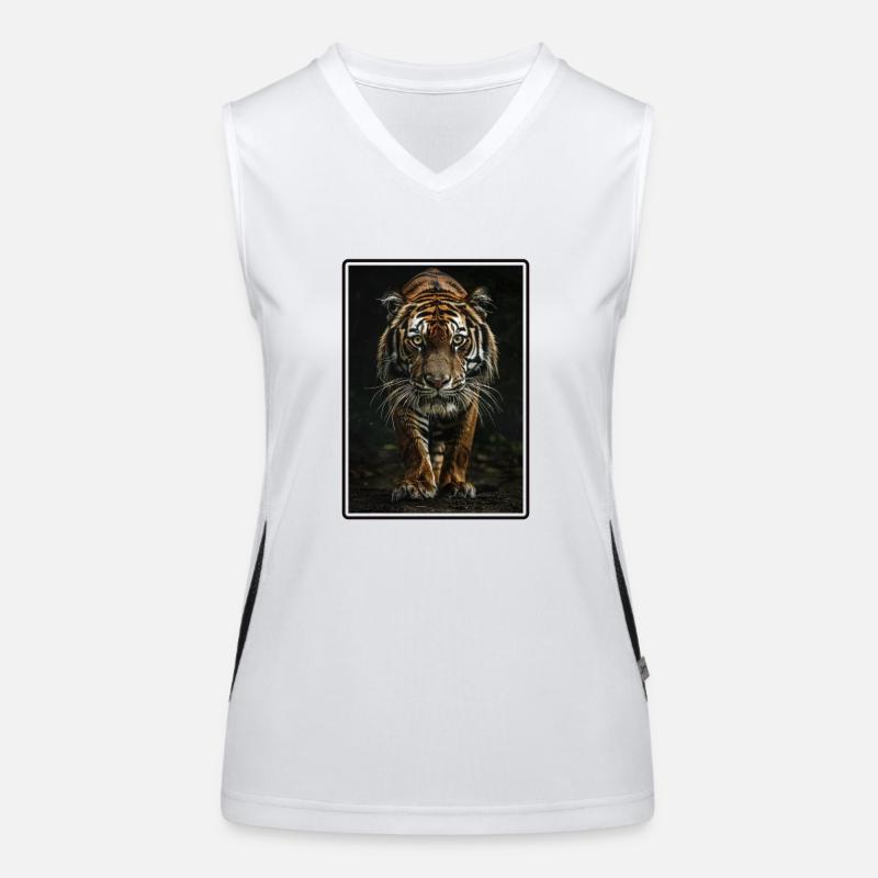 Tiger Women's Functional Contrast Tank Top