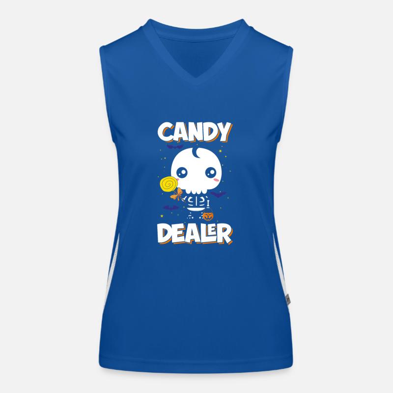 Süßwaren-einzelhändler Funktionelles Kontrast-Tank Top für Frauen