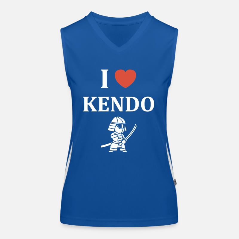 KENDO Débardeur respirant contrasté Femme
