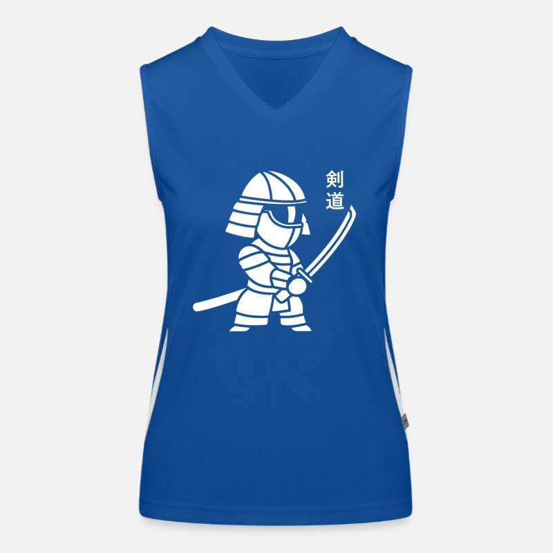 KENDO Débardeur respirant contrasté Femme