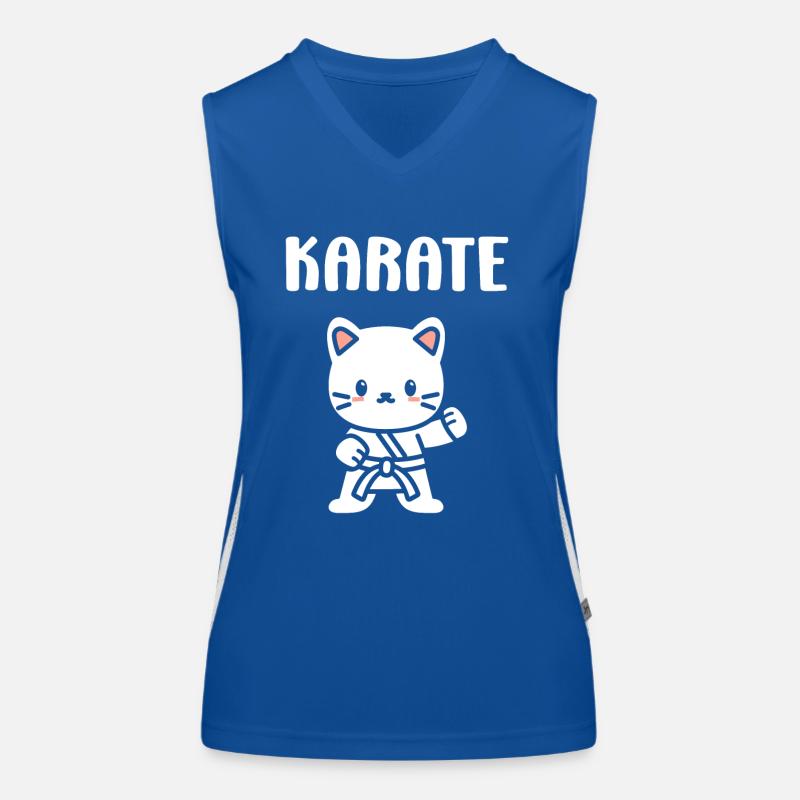 karate Women's Functional Contrast Tank Top