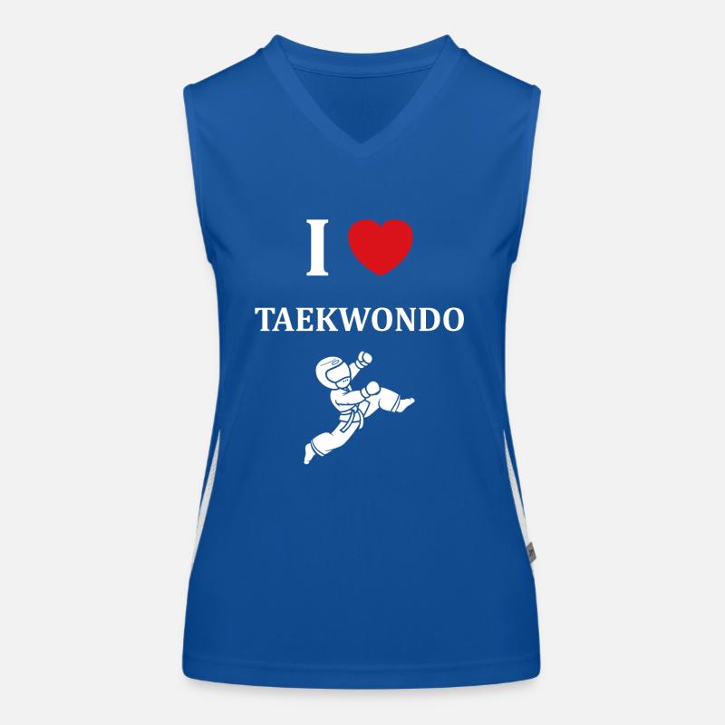 Taekwondo Women's Functional Contrast Tank Top
