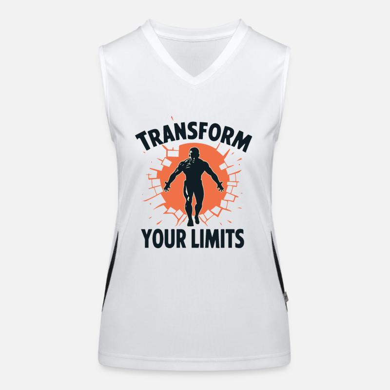 TRANSFORM YOUR LIMITS Women's Functional Contrast Tank Top