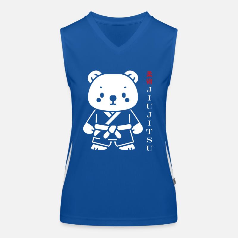 Jiu Jitsu Débardeur respirant contrasté Femme