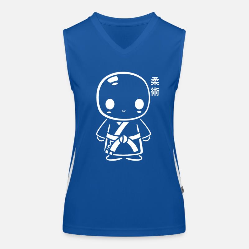 Jiu Jitsu Débardeur respirant contrasté Femme