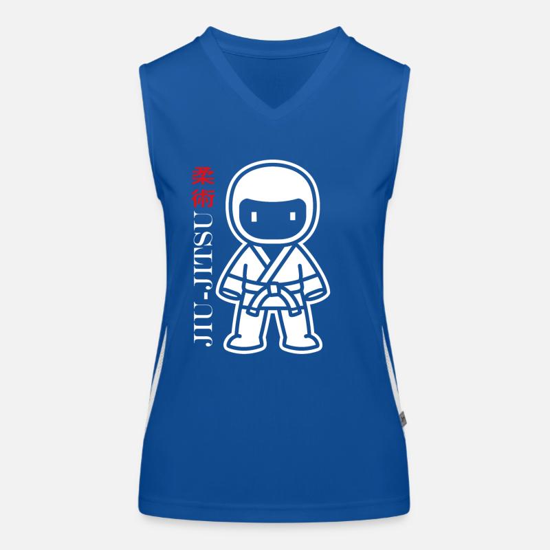 Jiu Jitsu Débardeur respirant contrasté Femme