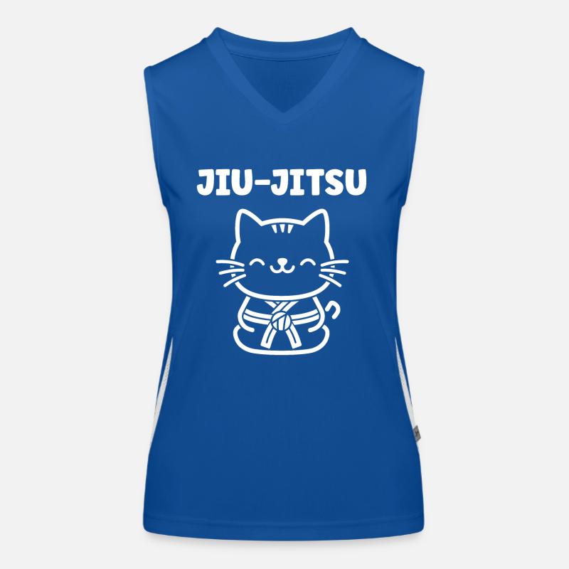 Jiu Jitsu Débardeur respirant contrasté Femme