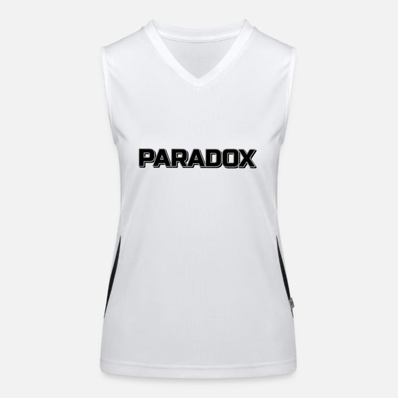 Kühnes paradoxes Statement Bold Paradox Statement Funktionelles Kontrast-Tank Top für Frauen