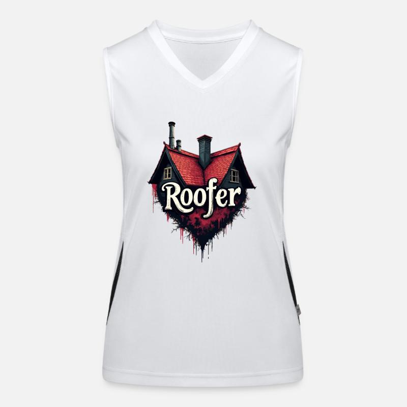 Dachdeckenr Funktionelles Kontrast-Tank Top für Frauen