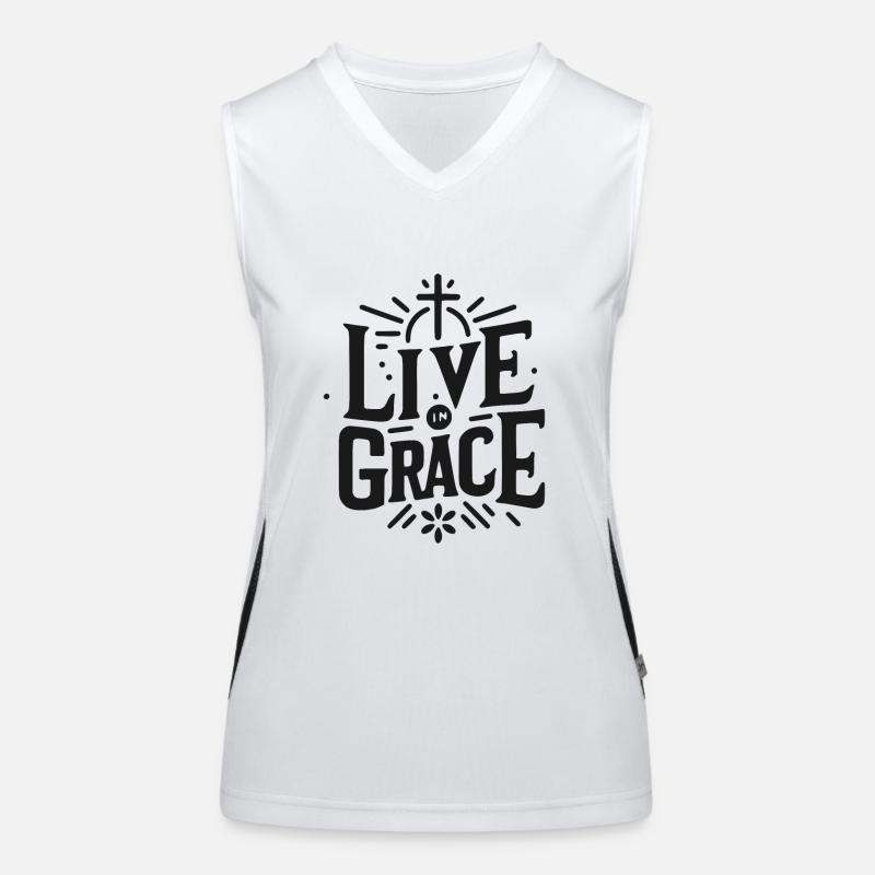 Live in Grace Women's Functional Contrast Tank Top