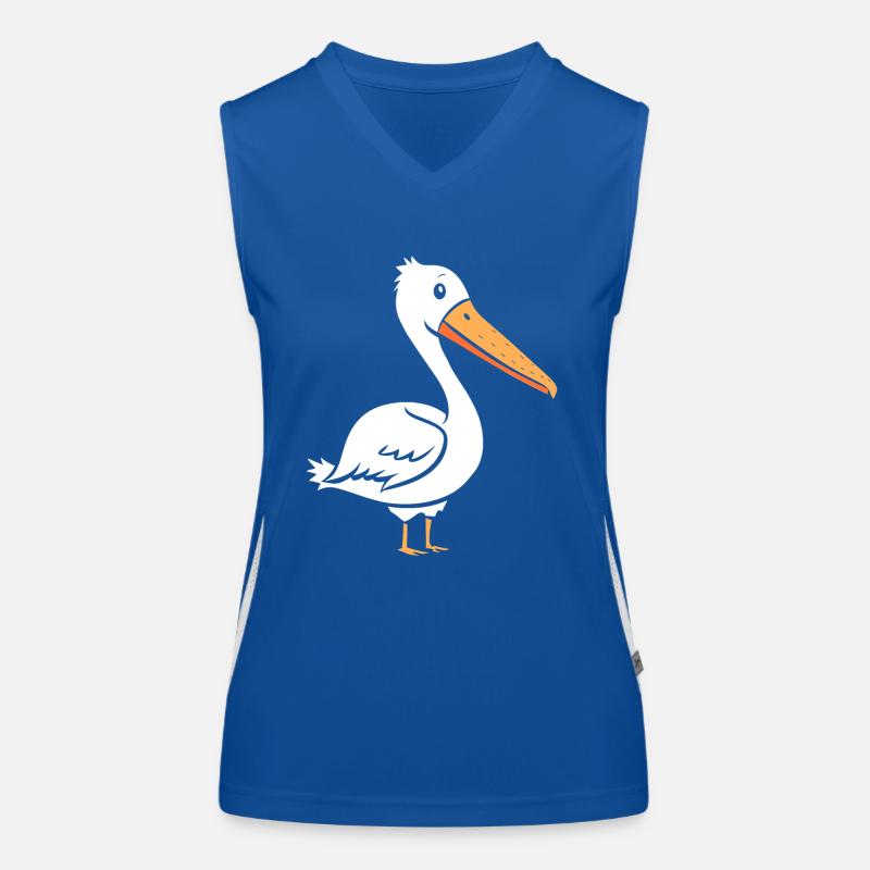 Pelikan Funktionelles Kontrast-Tank Top für Frauen