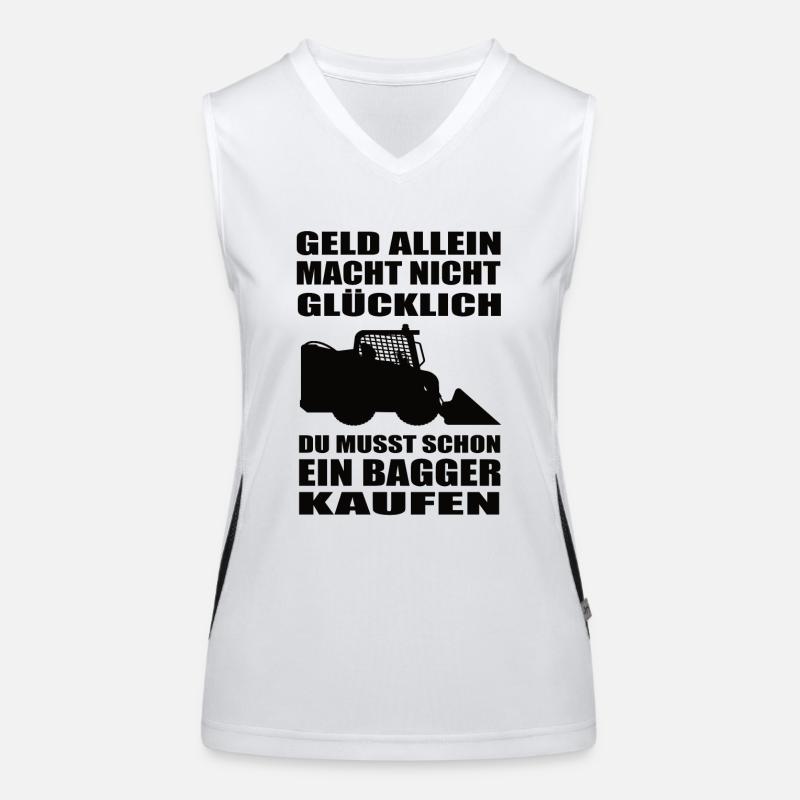 Landschaftsbauer Funktionelles Kontrast-Tank Top für Frauen