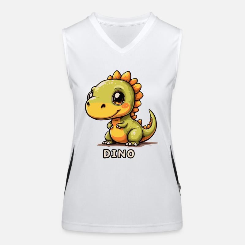 DINOSAUR Women's Functional Contrast Tank Top