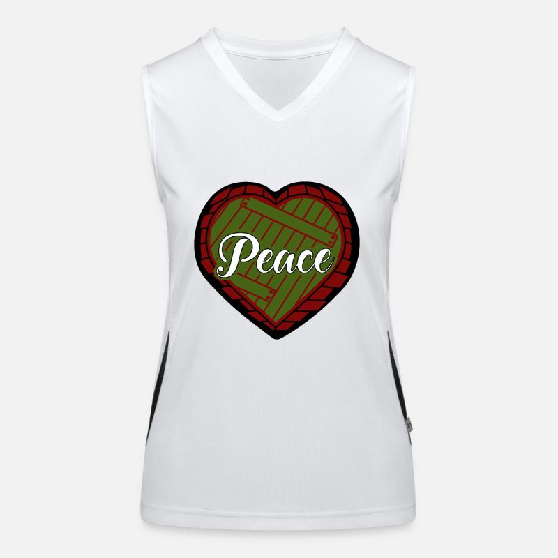 FRIEDE Funktionelles Kontrast-Tank Top für Frauen