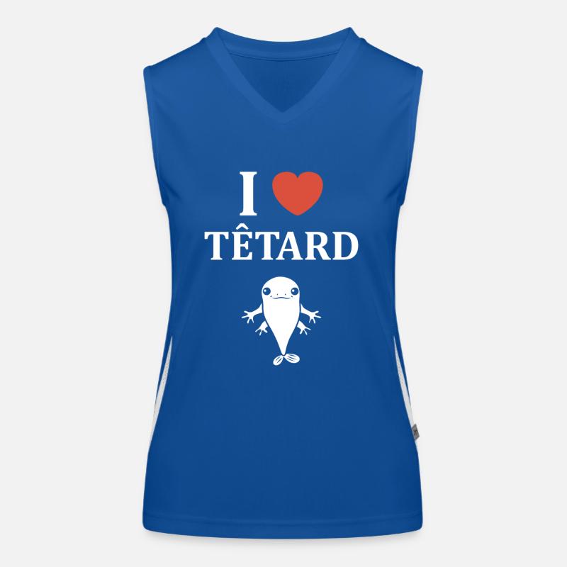 Têtard Débardeur respirant contrasté Femme