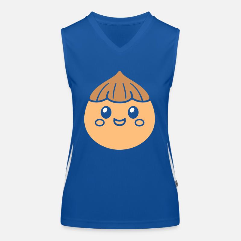 Hazelnoot Functionele contrasterende tanktop voor vrouwen