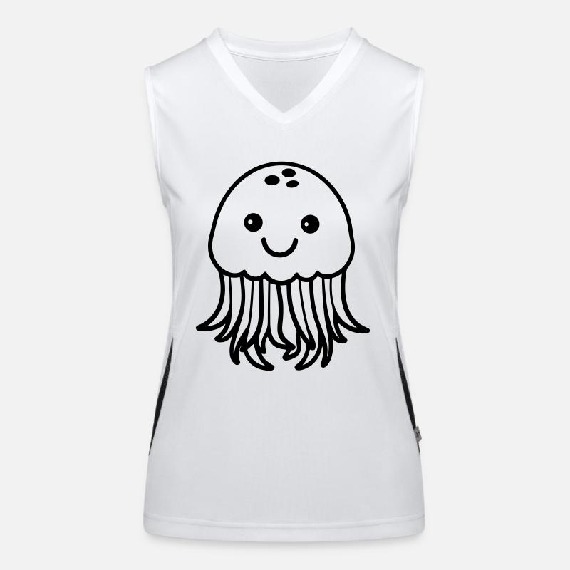 Méduse Débardeur respirant contrasté Femme