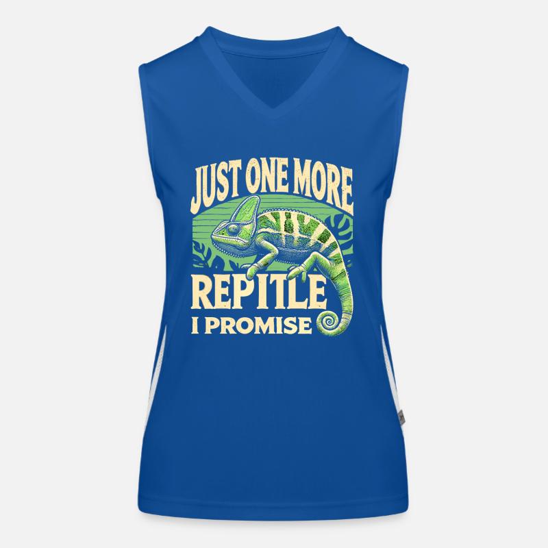 Nur noch ein Reptil, versprochen Funktionelles Kontrast-Tank Top für Frauen