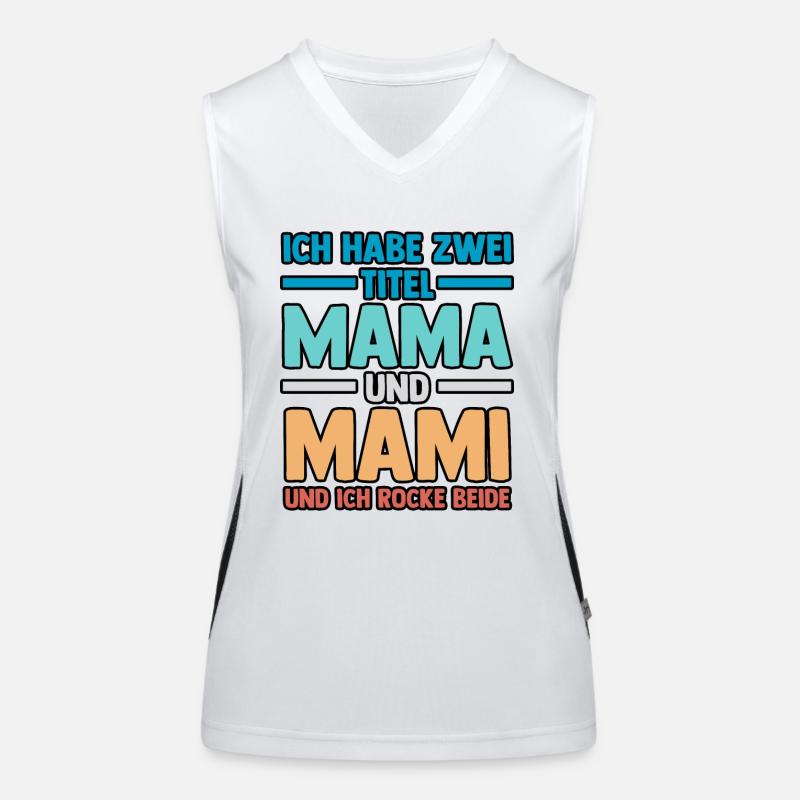 Mutter Stiefmutter Muttertag Mama Funktionelles Kontrast-Tank Top für Frauen