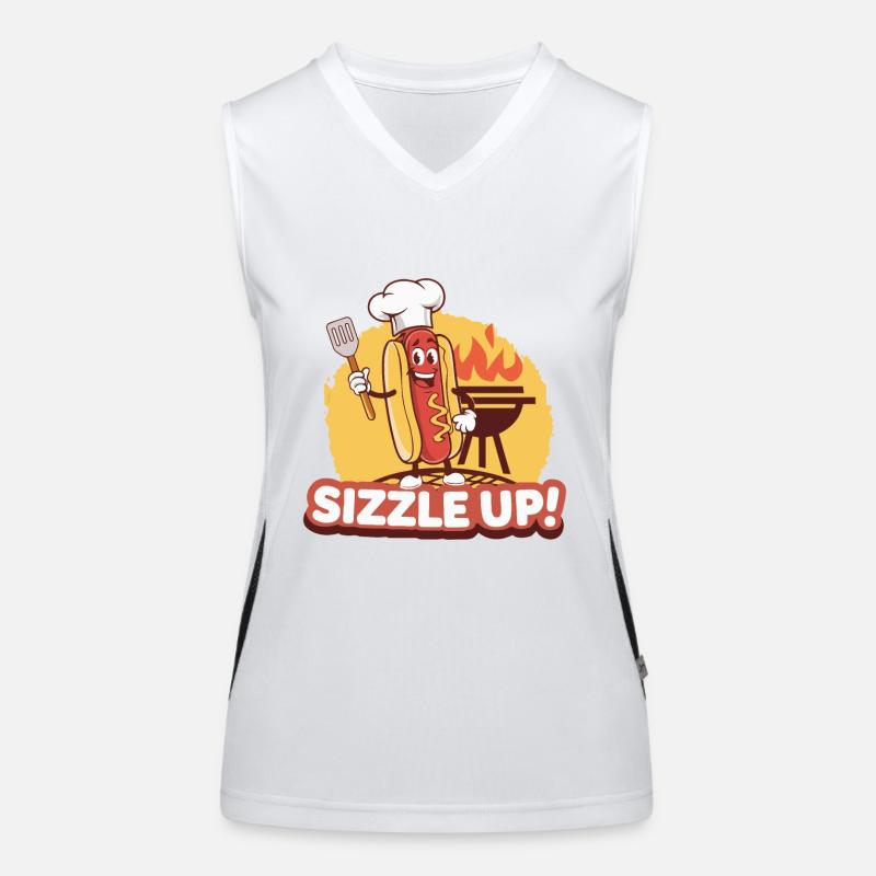 SIZZLE UP Women's Functional Contrast Tank Top
