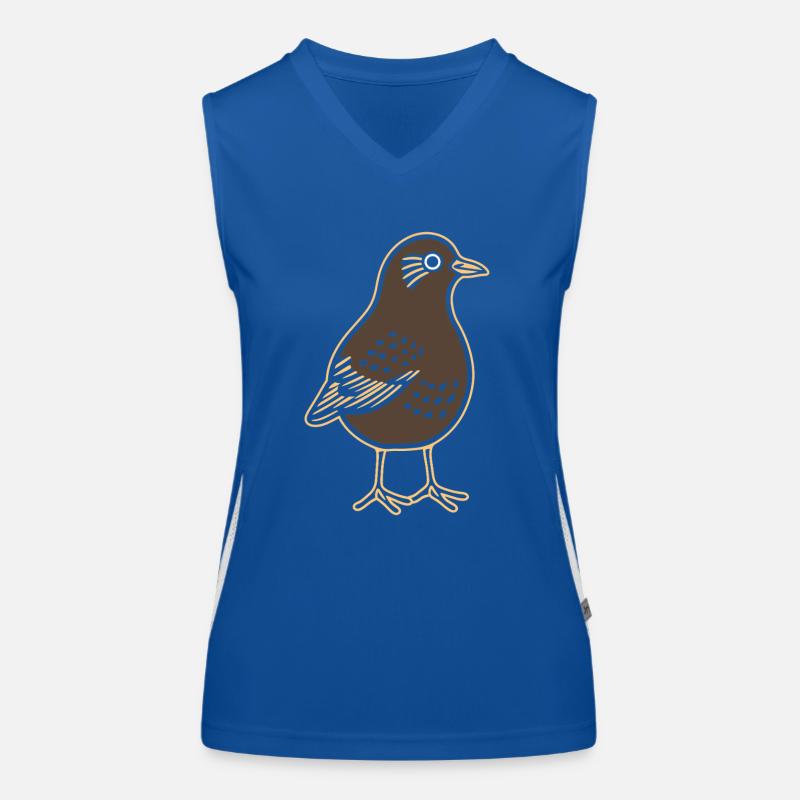 Bécasse Débardeur respirant contrasté Femme