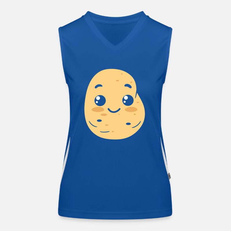 Patate Débardeur respirant contrasté Femme