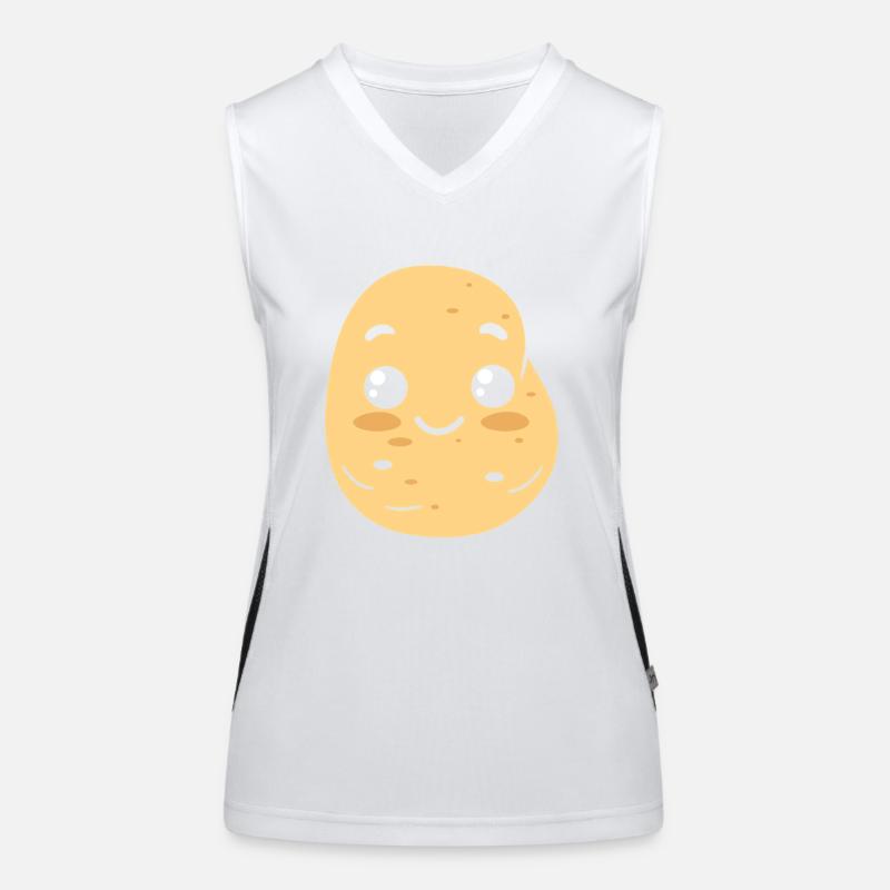 Patate Débardeur respirant contrasté Femme