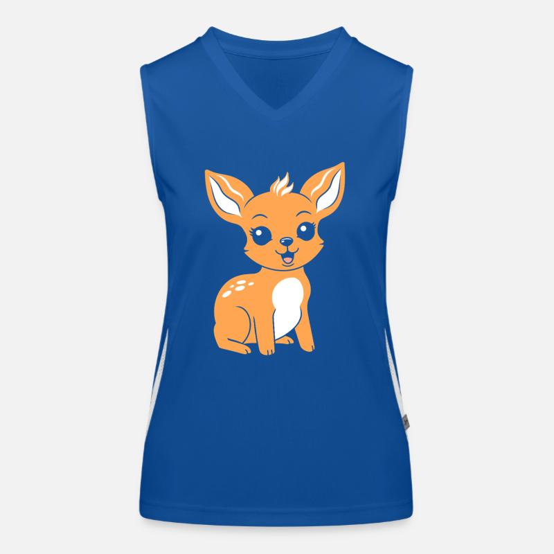 chevreuil Débardeur respirant contrasté Femme