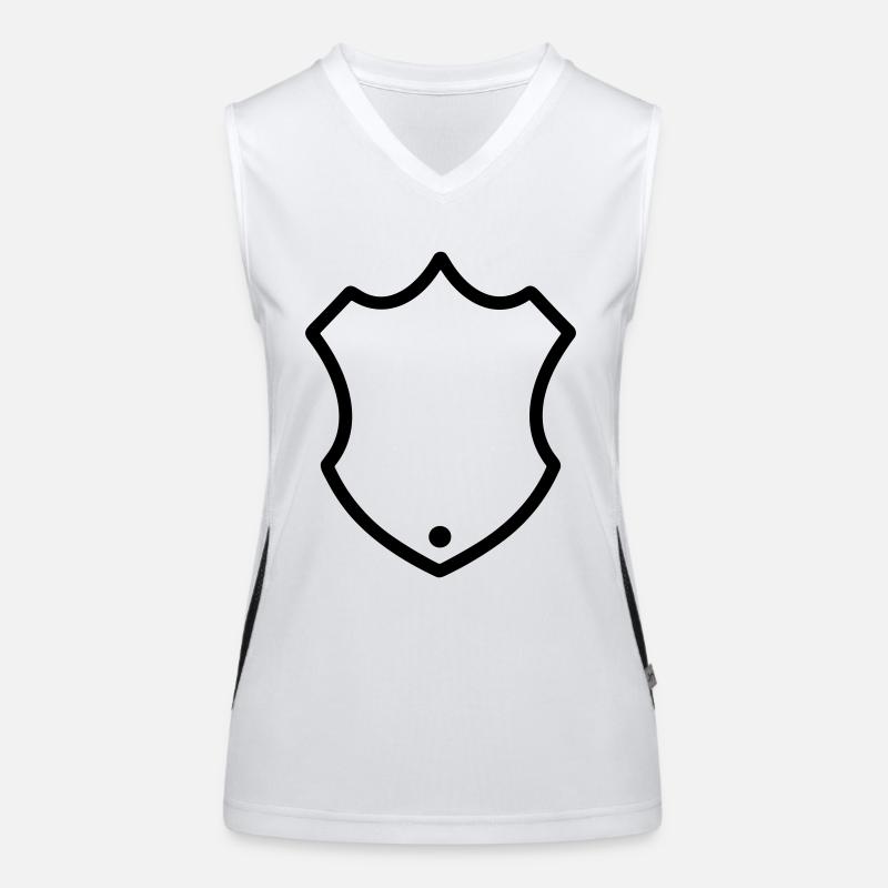 Schild Funktionelles Kontrast-Tank Top für Frauen