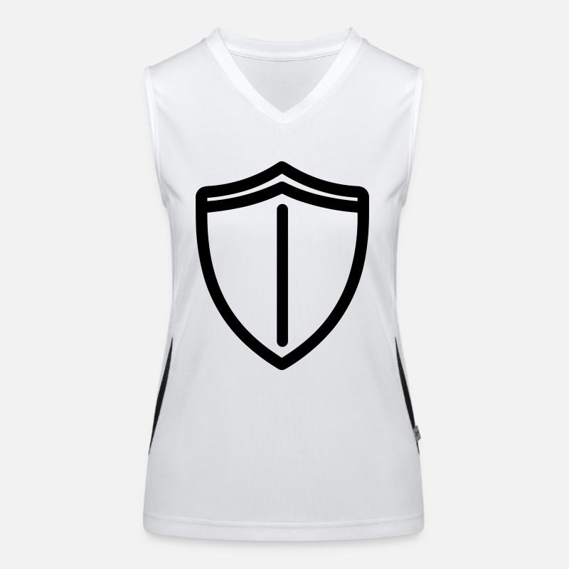 bouclier Débardeur respirant contrasté Femme