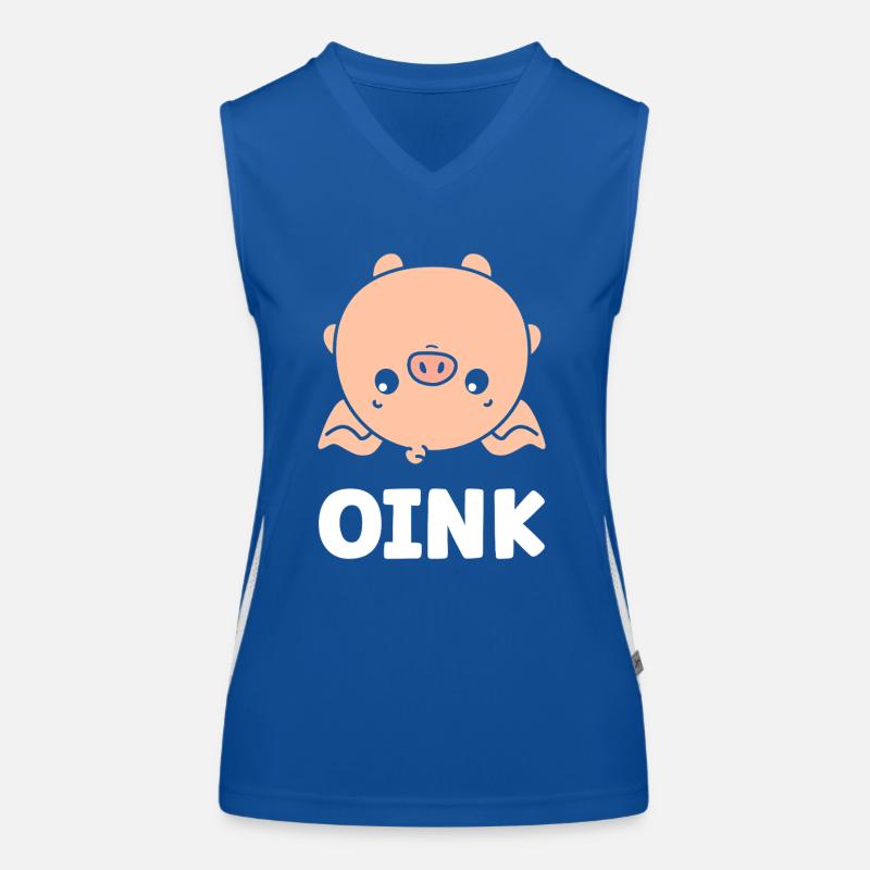 cochon Débardeur respirant contrasté Femme