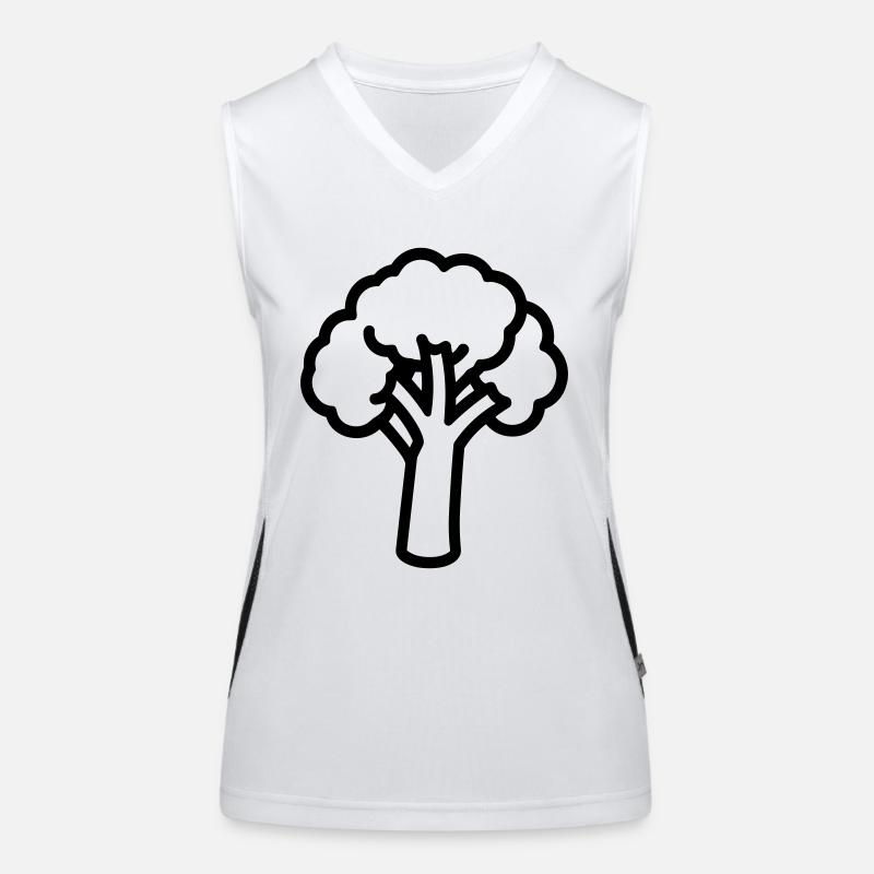 broccoli Women's Functional Contrast Tank Top