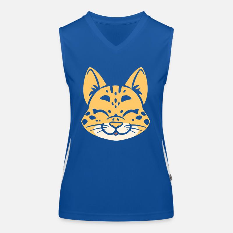 Serval Funktionelles Kontrast-Tank Top für Frauen
