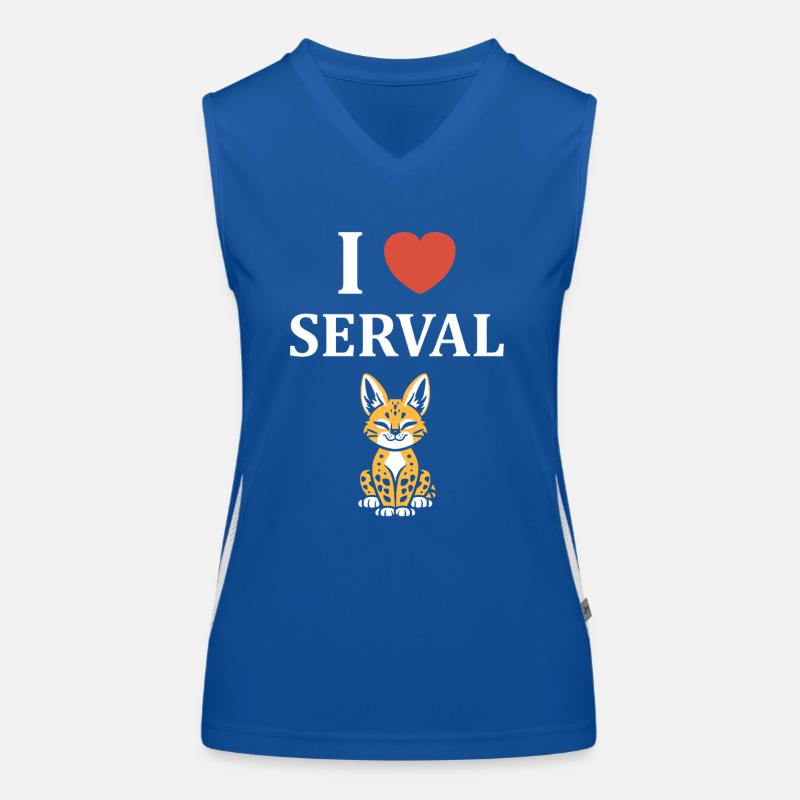 serval Débardeur respirant contrasté Femme