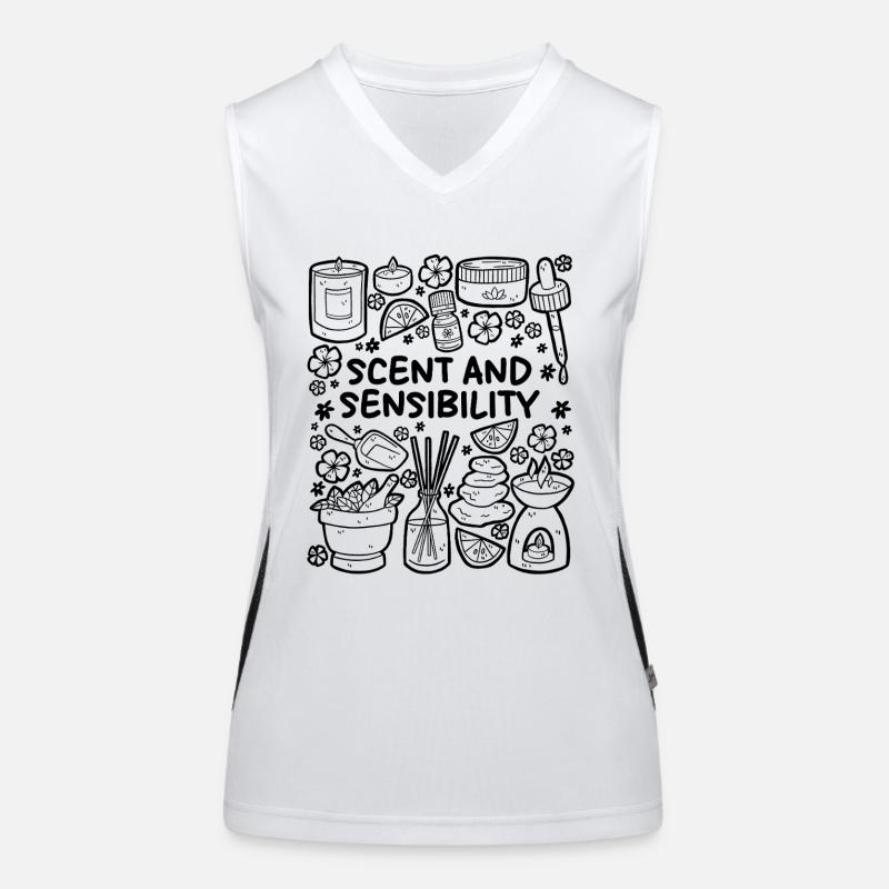 Scent and Sensibility – Aromatherapy Women's Functional Contrast Tank Top
