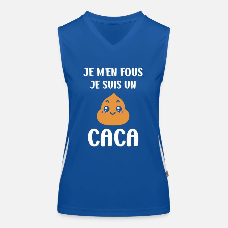 caca Débardeur respirant contrasté Femme