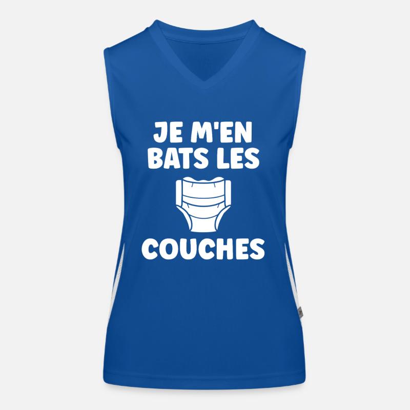 Couches Débardeur respirant contrasté Femme