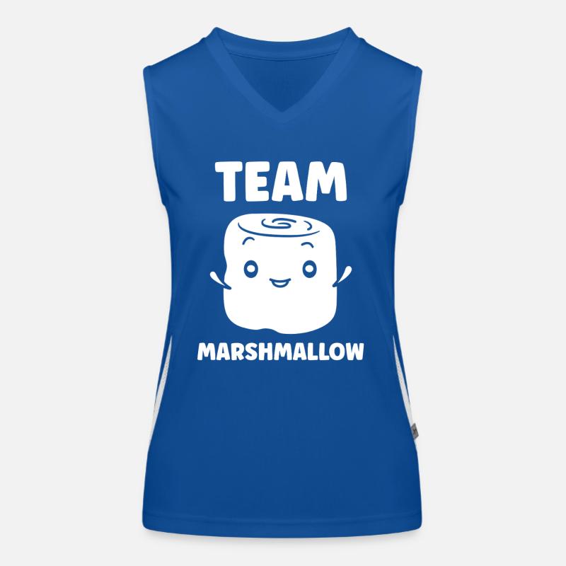 marshmallow Débardeur respirant contrasté Femme
