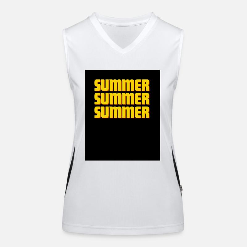 Sommer Funktionelles Kontrast-Tank Top für Frauen