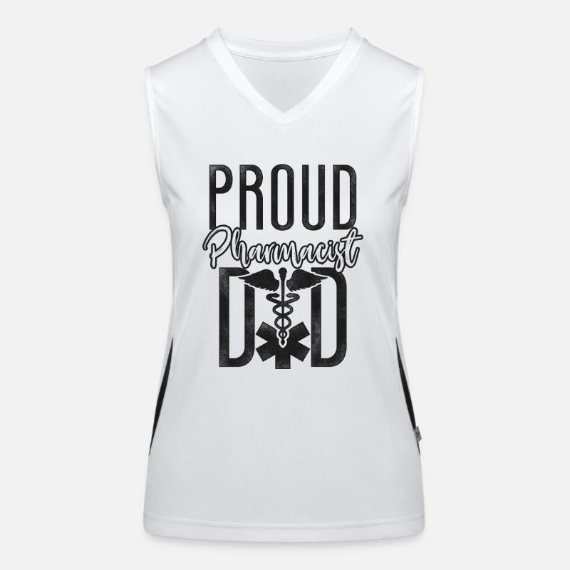 Pharmacy Tech Technician Women's Functional Contrast Tank Top