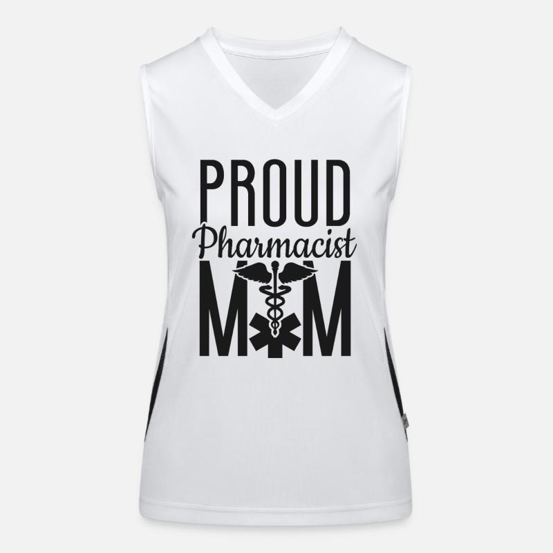 Pharmacy Tech Technician Women's Functional Contrast Tank Top