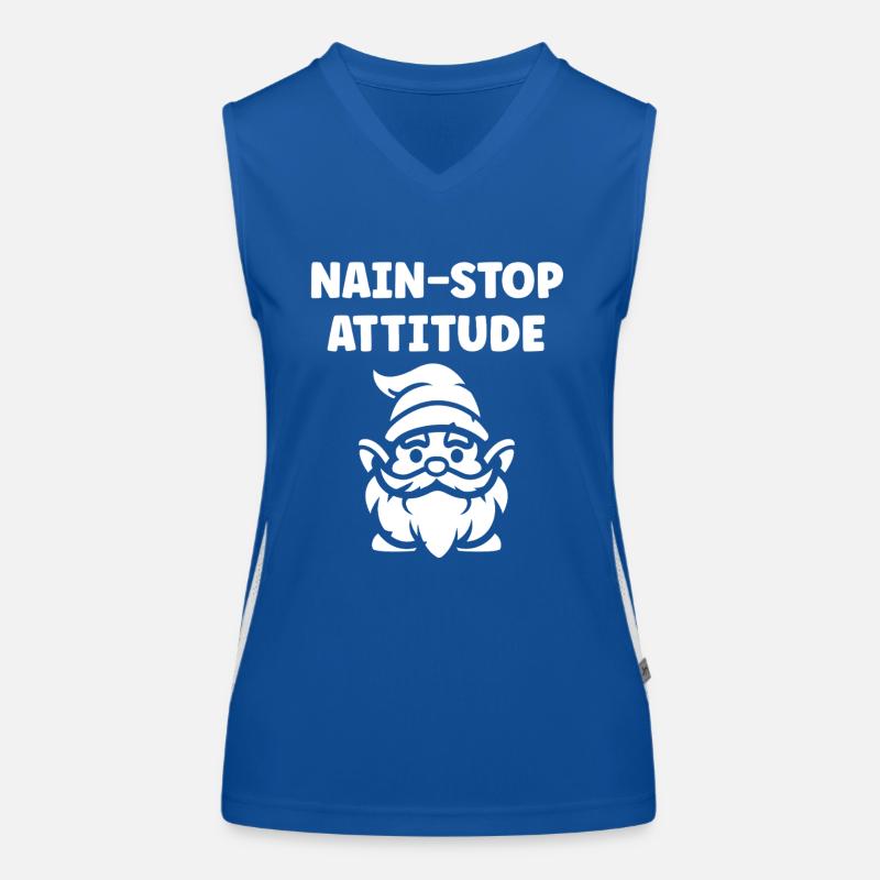 Zwerg Funktionelles Kontrast-Tank Top für Frauen