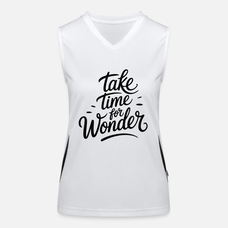 TAKE TIME Women's Functional Contrast Tank Top