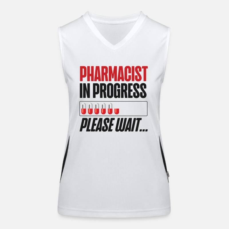 Pharmacy Tech Technician Funktionelles Kontrast-Tank Top für Frauen