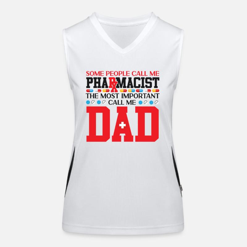 Pharmacy Tech Technician Women's Functional Contrast Tank Top