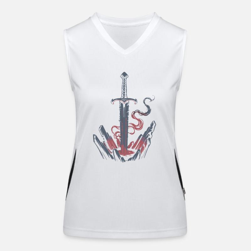 THE ULTIMATE SWORD Women's Functional Contrast Tank Top