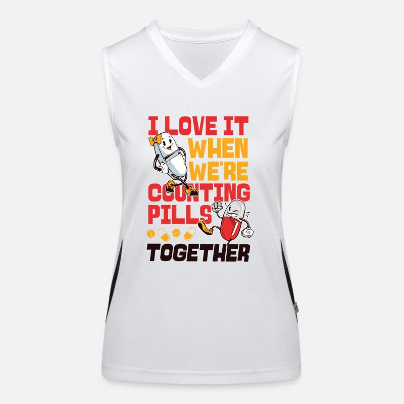 Pharmacy Tech Technician Women's Functional Contrast Tank Top