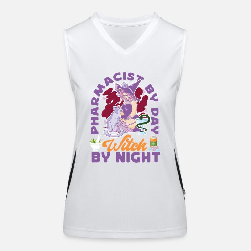 Pharmacy Tech Technician Funktionelles Kontrast-Tank Top für Frauen