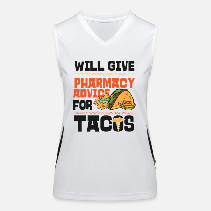 Pharmacy Tech Technician Funktionelles Kontrast-Tank Top für Frauen
