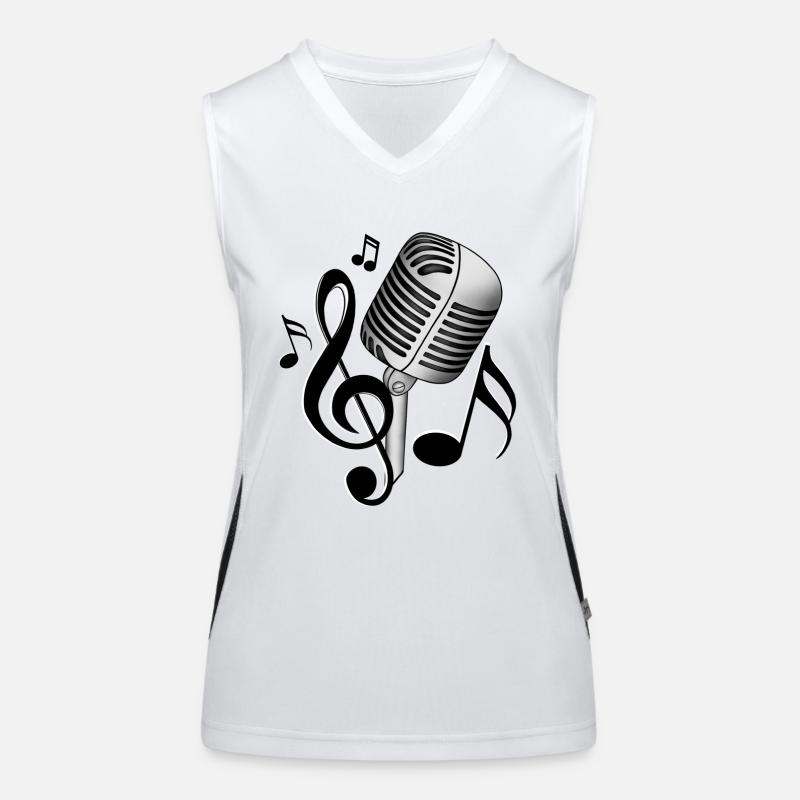microphone Women's Functional Contrast Tank Top